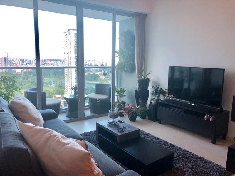 Living Room with Open Views