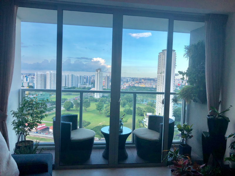 Balcony outside the Living Room