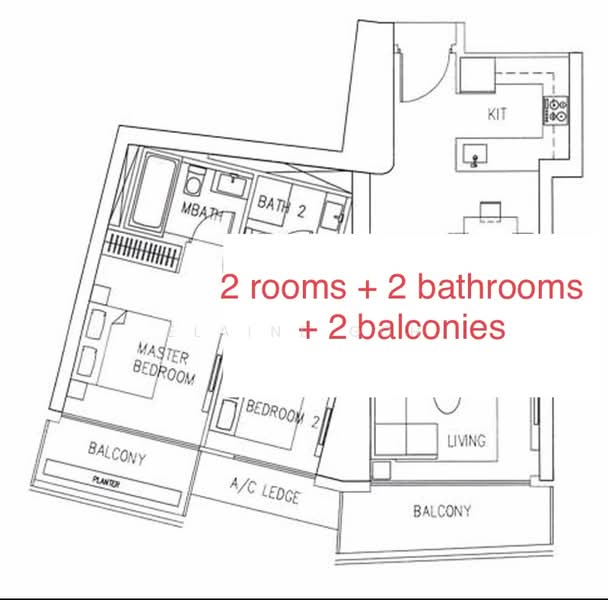 Marina Bay Residences, 18 Marina Boulevard, 2 Bedrooms, 1,076 sqft, Condominium For Rent, by Elaine Goh, 21859467 - PropertyGuru.com.sg