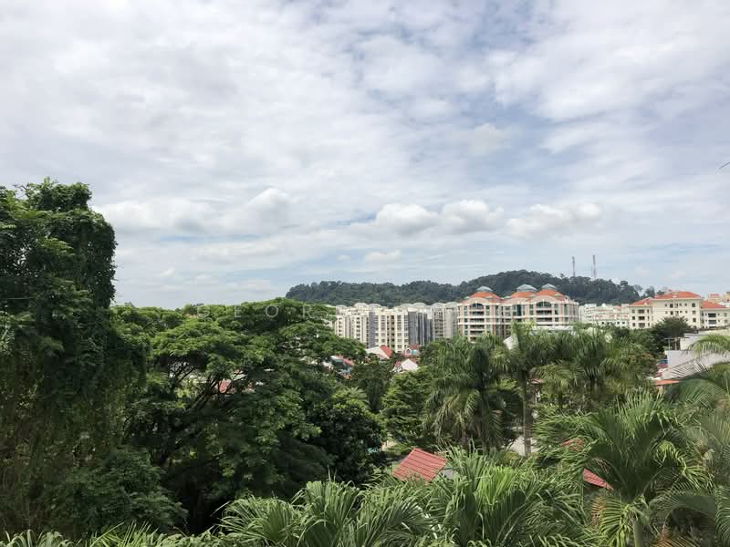 3 Storey Modern Bungalow @ Hillview Garden Estate Bungalow House For Sale at S$ 16,888,000 | PropertyGuru Singapore - Master room balcony view 2