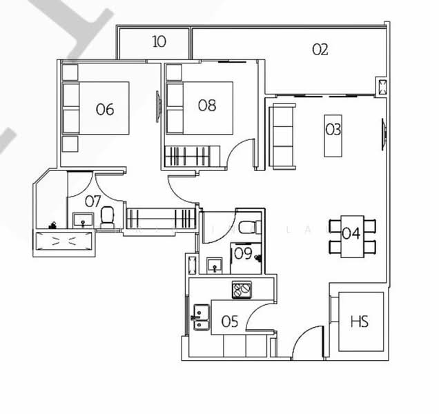 Village @ Pasir Panjang, 463 Pasir Panjang Road, 2 Bedrooms, 840 sqft, Condominium For Rent, by Christina Lau, 21871151 - PropertyGuru.com.sg