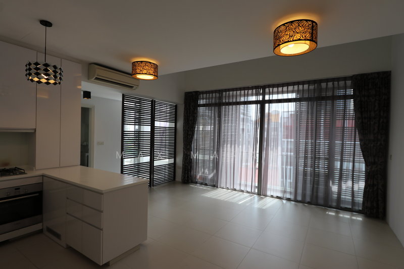 City Studios, 30 Race Course Lane, Farrer Park / Serangoon Rd, 2 Bedrooms, 1,399 sqft, Apartment For Rent, by Max Maran, 21874444 - Living and Dinning - PropertyGuru.com.sg