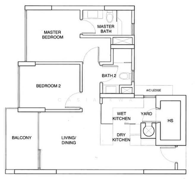 Seastrand, 7 Pasir Ris Link, 2 Bedrooms, 883 sqft, Condominium For Sale, by Casia Kwa, 21877545 - PropertyGuru.com.sg