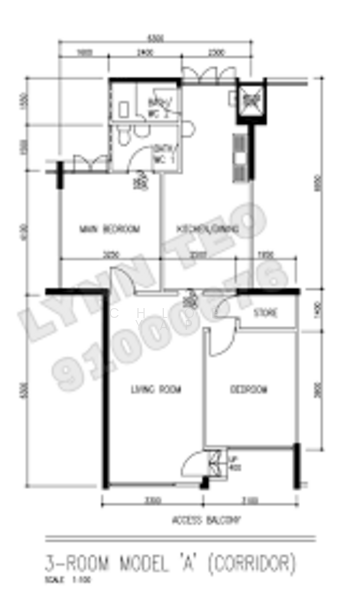 For Rent 113 Tampines Street 11