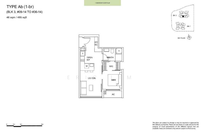 Sky Vue, Bishan Street 14, 1 Bedroom, 495 sqft, Condominium For Rent, by Eric Lim, 21883894 - PropertyGuru.com.sg