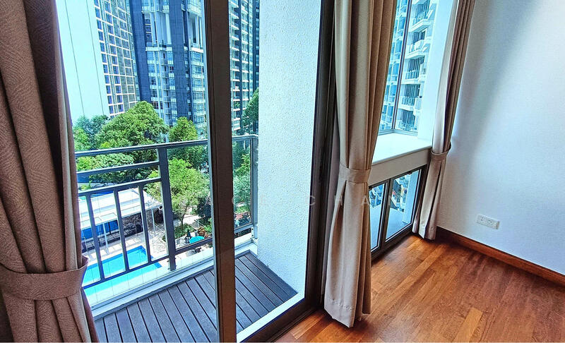 Master bedroom balcony