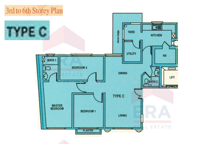 Sunflower Court, 30 Lorong 6 Geylang, 3 Bedrooms, 1,152 sqft, Condominium For Rent, by Cheryl Aw, 21920138 - PropertyGuru.com.sg