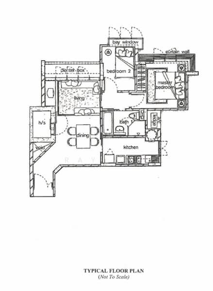 Mandale Heights, 45 Mandalay Road, 2 Bedrooms, 764 sqft, Apartment For Rent, by Ray Lee, 21931883 - PropertyGuru.com.sg