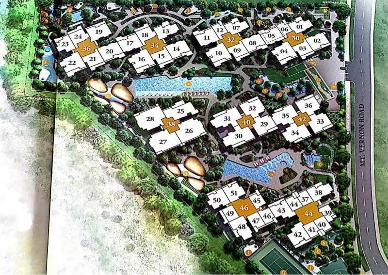 Bartley Ridge, 38 Mount Vernon Road, Macpherson / Potong Pasir, 2 Bedrooms, 721 sqft, Condominium For Rent, by Emily Wan, 21936148 - Site Map - PropertyGuru.com.sg