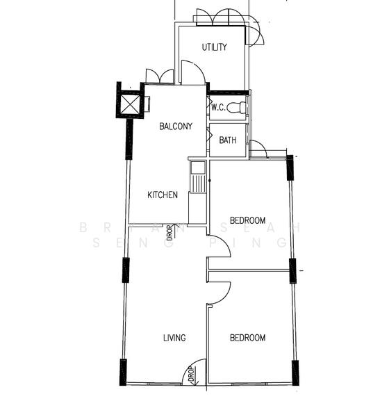 157 Lorong 1 Toa Payoh, 157 Lorong 1 Toa Payoh, 2 Bedrooms, 721 sqft, HDB Flat For Rent, by Bryan Seah Seng Ping, 21944043 - PropertyGuru.com.sg