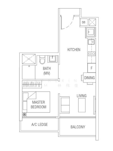 Tre Residences, 7 Geylang East Avenue 1, 1 Bedroom, 420 sqft, Condominium For Rent, by Catherine Lim, 21953407 - PropertyGuru.com.sg