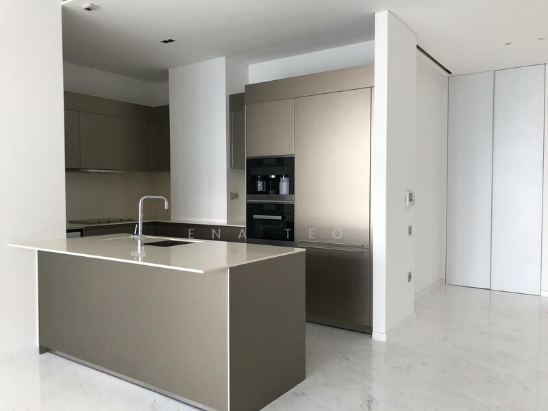 Full equipped open kitchen with luxury fittings.