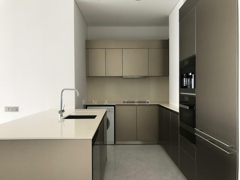 Full equipped open kitchen with luxury fittings.