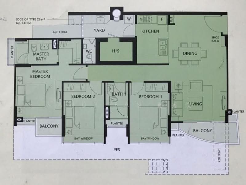 Starville, 68 Lengkong Tiga, Eunos / Geylang / Paya Lebar, 3 Bedrooms, 1,217 sqft, Condominium For Rent, by Sandy Tan 陈秀汶, 21970254 - PropertyGuru.com.sg