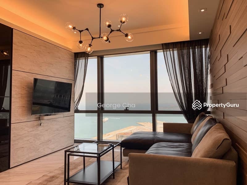 Living Hall with Sea View