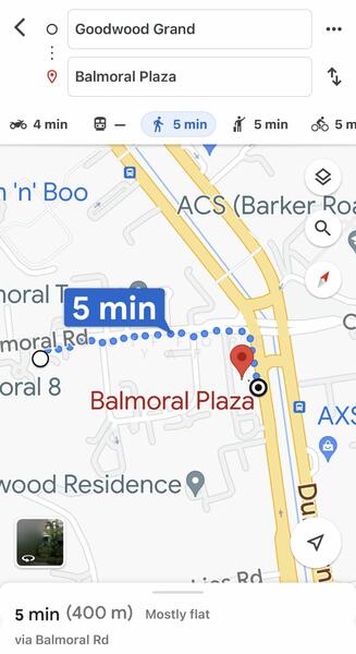 5 mins walk to grocery and Restaurants