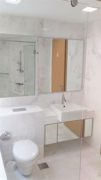 Tribeca by the Waterfront, 60 Kim Seng Road, 3 Bedrooms, 1,765 sqft, Condominium For Rent, by Christina Lim, 21981003 - Master Bathroom - PropertyGuru.com.sg