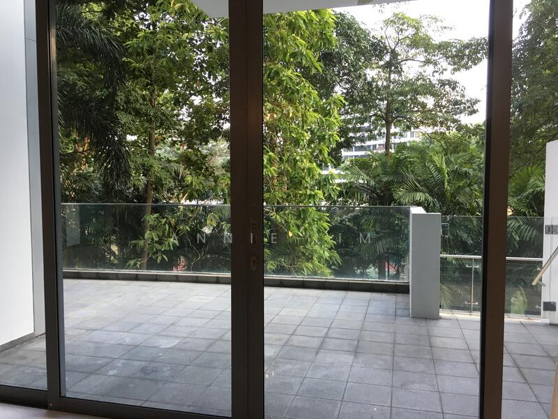 Living room's balcony