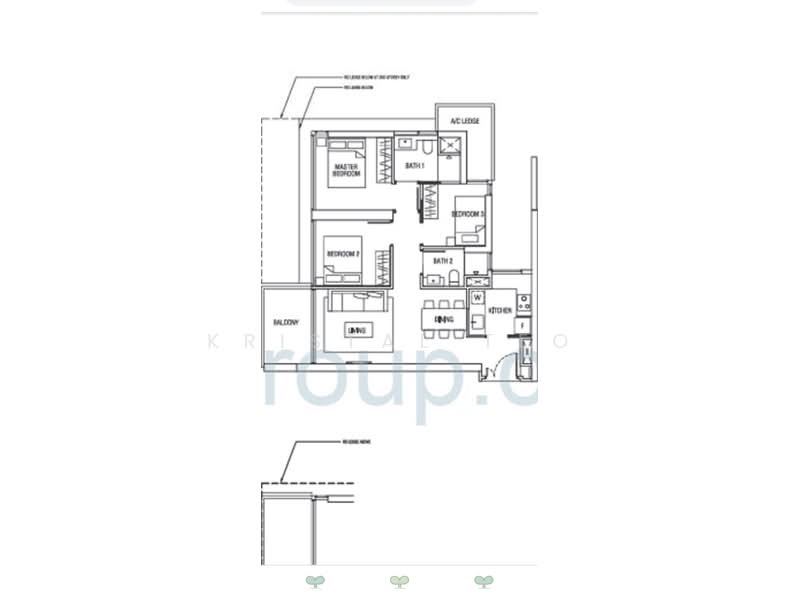 Alex Residences, 28 Alexandra View, 3 Bedrooms, 883 sqft, Condominium For Rent, by Kristal Teo, 21995168 - PropertyGuru.com.sg