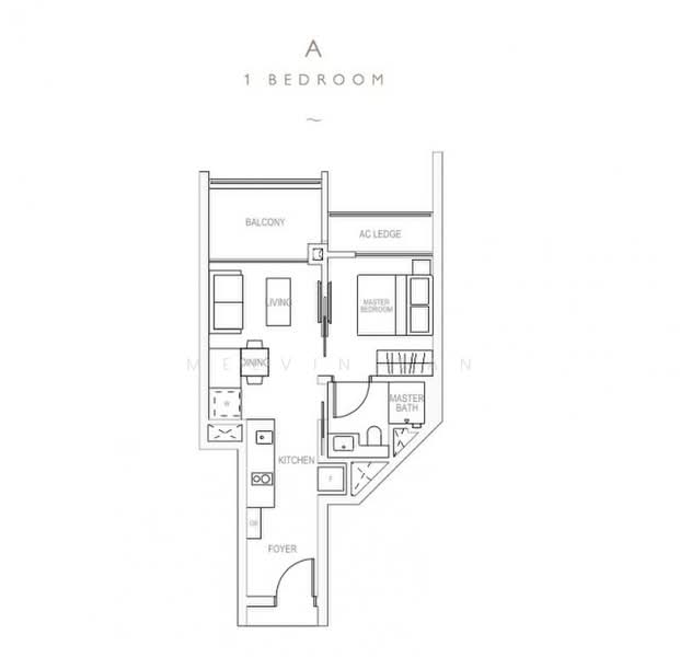 Riverbank at Fernvale, Sengkang West Way/Fernvale, 1 Bedroom, 495 sqft, Condominium For Rent, by Melvin Tan, 21996147 - PropertyGuru.com.sg