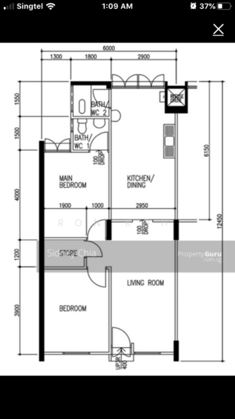 633 Ang Mo Kio Avenue 6, 633 Ang Mo Kio Avenue 6, 2 Bedrooms, 721 sqft, HDB Flat For Rent, by Ron Koh, 21999238 - PropertyGuru.com.sg