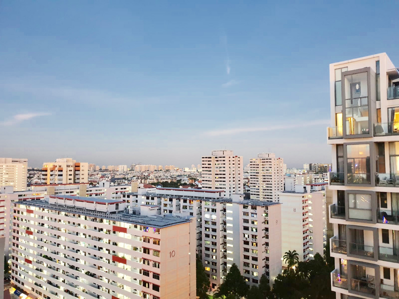 Katong Regency, 13 Tanjong Katong Road, 1 Bedroom, 549 sqft, Condominium For Rent, by Sharon Ho, 22000473 - View from Balcony - PropertyGuru.com.sg