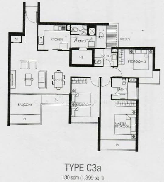 The Metropolitan Condominium, 8 Alexandra View, 3 Bedrooms, 1,399 sqft, Condominium For Rent, by Carol Phui, 22001039 - PropertyGuru.com.sg