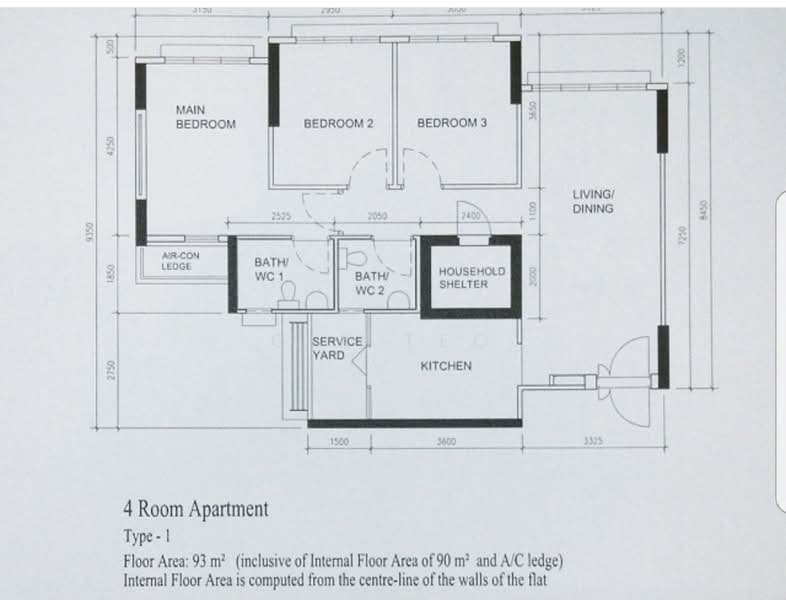 450B Bukit Batok West Avenue 6, 450B Bukit Batok West Avenue 6, 3 Bedrooms, 968 sqft, HDB Flat For Rent, by C K Teo, 22007550 - PropertyGuru.com.sg