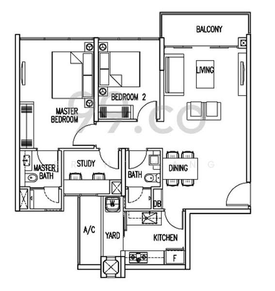 My Manhattan, 35 Simei Street 3, Pasir Ris / Tampines, 2 Bedrooms, 936 sqft, Condominium For Rent, by Brent Wang, 22038046 - PropertyGuru.com.sg