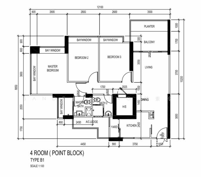 7 Boon Keng Road, 7 Boon Keng Road, 3 Bedrooms, 1,012 sqft, HDB Flat For Rent, by Sandra Ching 钟素玲, 22041547 - PropertyGuru.com.sg