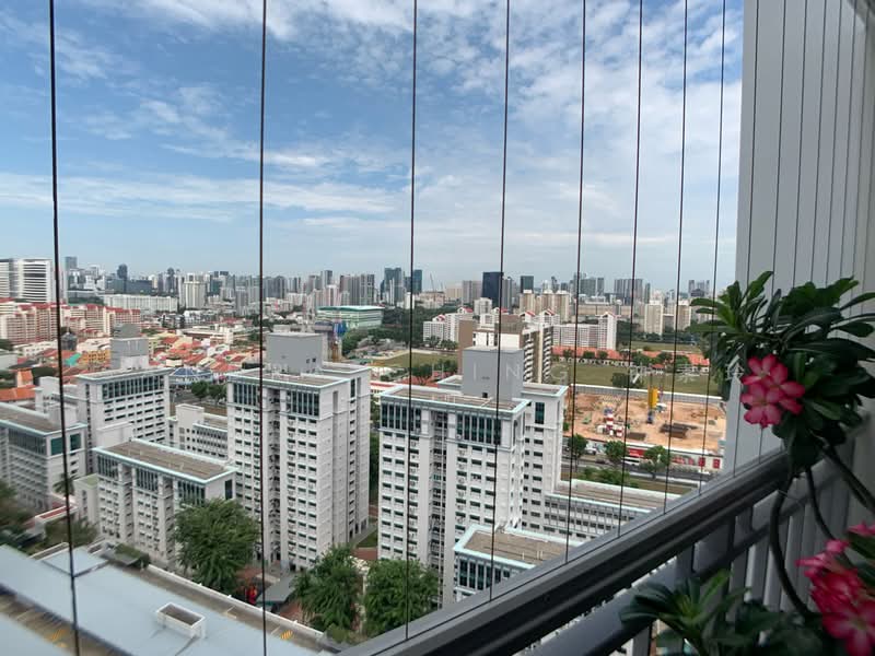 7 Boon Keng Road, 7 Boon Keng Road, 3 Bedrooms, 1,012 sqft, HDB Flat For Rent, by Sandra Ching 钟素玲, 22041547 - View from Balcony - PropertyGuru.com.sg