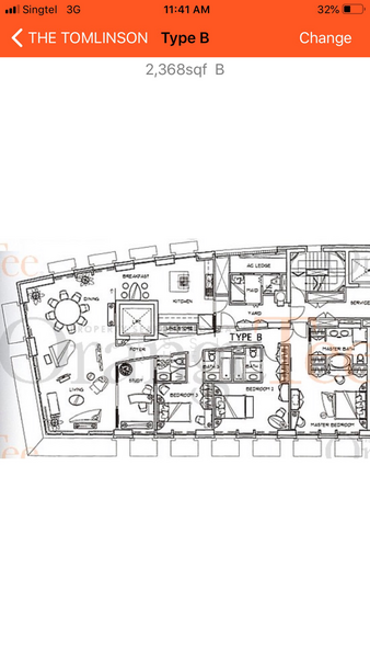 The Tomlinson, 20 Cuscaden Road, 3 Bedrooms, 2,368 sqft, Apartment For Rent, by Jessie Quek, 22042909 - PropertyGuru.com.sg