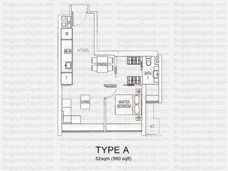Citylights, 86 Jellicoe Road, 1 Bedroom, 560 sqft, Condominium For Rent, by Andrew Phee, 22049306 - PropertyGuru.com.sg
