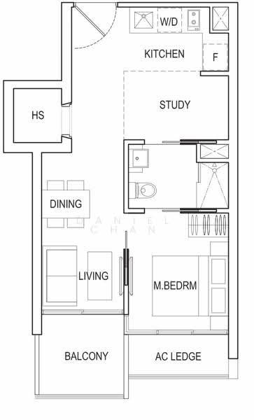Robinson Suites, 50 Robinson Road, Boat Quay / Raffles Place / Marina, 1 Bedroom, 506 sqft, Condominium For Rent, by Daniel Chan, 22051089 - PropertyGuru.com.sg