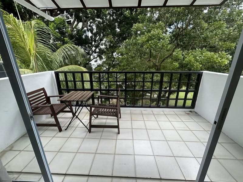 Balcony & view