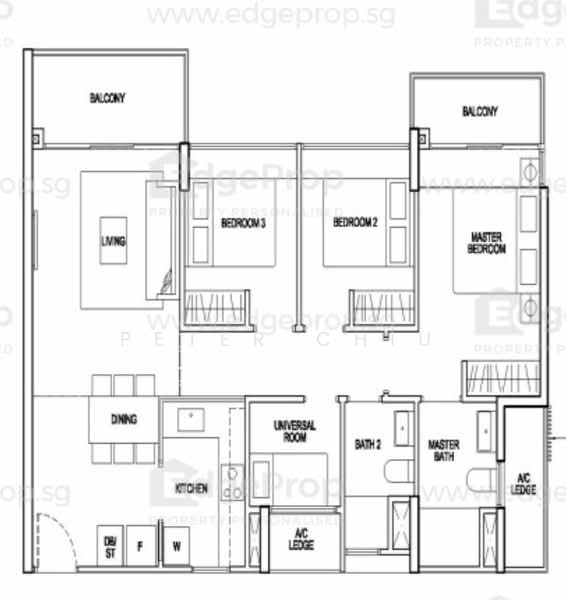 North Park Residences, 15 Yishun Central 1, 4 Bedrooms, 969 sqft, Condominium For Rent, by Peter Chiu, 22069899 - PropertyGuru.com.sg