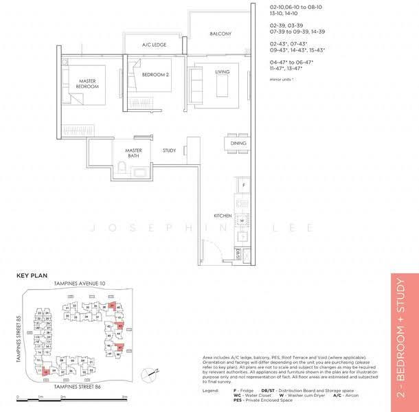 The Alps Residences, 105 Tampines Street 86, Pasir Ris / Tampines, 2 Bedrooms, 689 sqft, Condominium For Rent, by Josephine Lee, 22076041 - PropertyGuru.com.sg