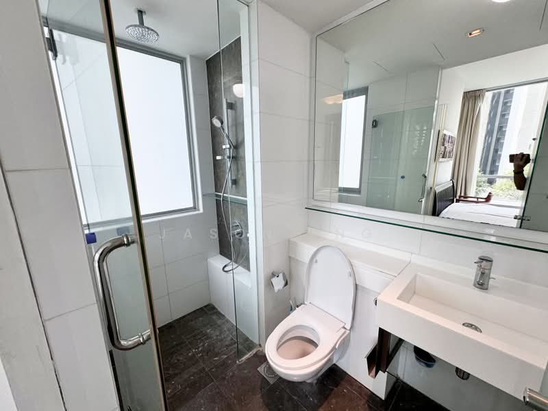 One Amber, 1 Amber Gardens, 1 Bedroom, 570 sqft, Condominium For Rent, by Jason Ang, 22084271 - Master bathroom - PropertyGuru.com.sg