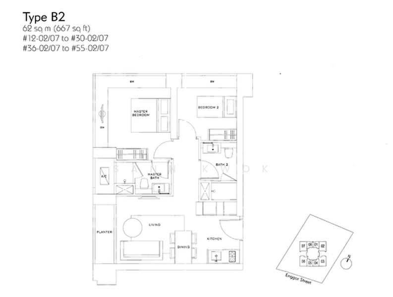 Skysuites @ Anson, 8 Enggor Street, 2 Bedrooms, 667 sqft, Condominium For Rent, by Hui Sann Kwok, 22094976 - PropertyGuru.com.sg