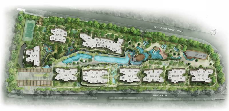 The Glades, Bedok / Upper East Coast, 2 Bedrooms, 667 sqft, Condominium For Rent, by Lyndy Sze, 22100616 - PropertyGuru.com.sg