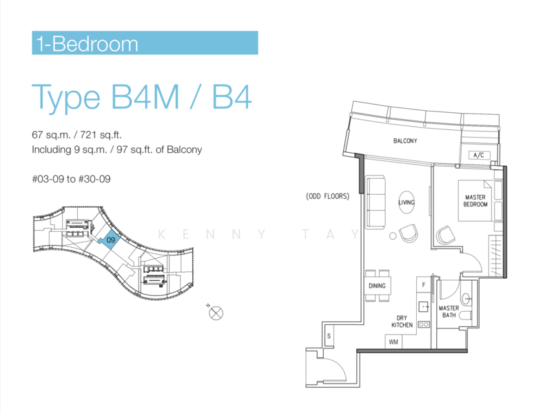 DUO Residences, 1 Fraser Street, 1 Bedroom, 721 sqft, Apartment For Rent, by Kenny Tay, 22135880 - PropertyGuru.com.sg