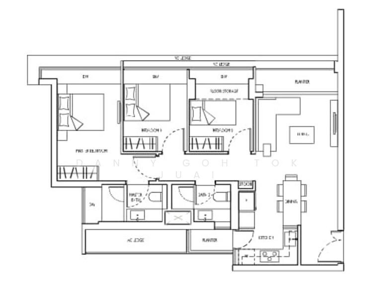 D'Nest, Pasir Ris Grove, 3 Bedrooms, 936 sqft, Condominium For Rent, by Danny Goh Tok Juai, 22148940 - PropertyGuru.com.sg