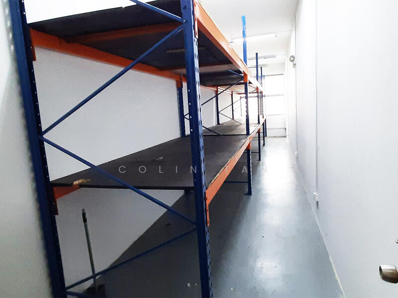 Woodlands Bizhub, 242 Woodlands Industrial Park E5, 350 sqft, Factory / Workshop (B2) For Rent, by Colin Tan, 22164467 - Woodlands Bizhub - Inside of 350sf room (1478cm x 204.5cm) - CommercialGuru.com.sg