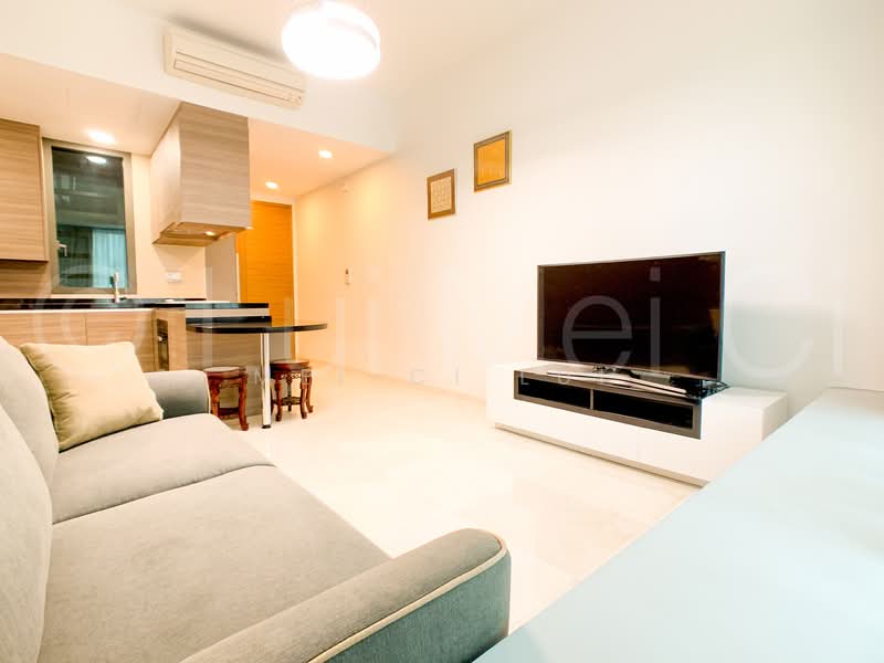 8 Saint Thomas, 8 Saint Thomas Walk, 1 Bedroom, 506 sqft, Condominium For Rent, by Mei-Ci Lui, 22165016 - Cosy Living Area - PropertyGuru.com.sg