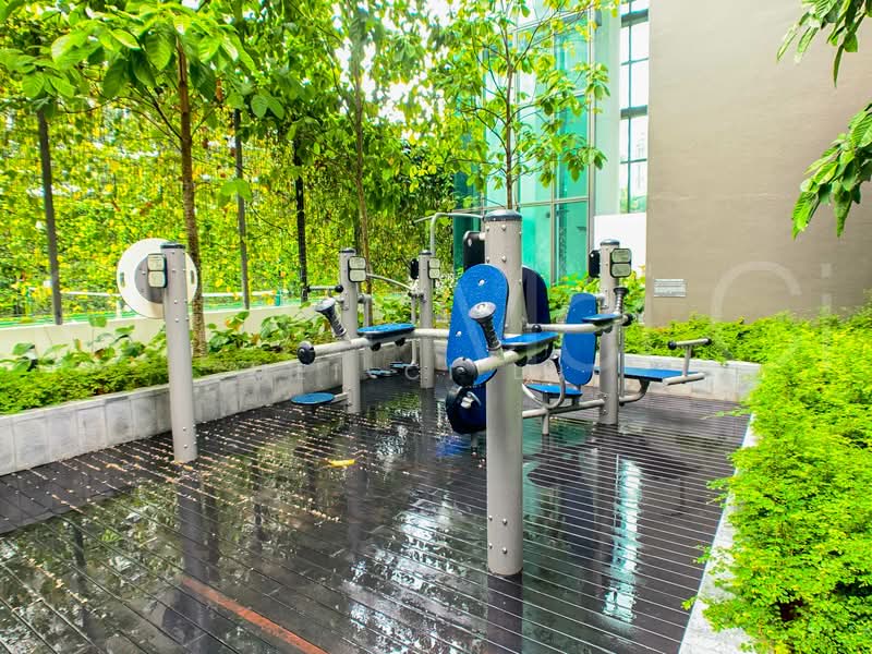 8 Saint Thomas, 8 Saint Thomas Walk, 1 Bedroom, 506 sqft, Condominium For Rent, by Mei-Ci Lui, 22165016 - Outdoor Fitness Corner - PropertyGuru.com.sg