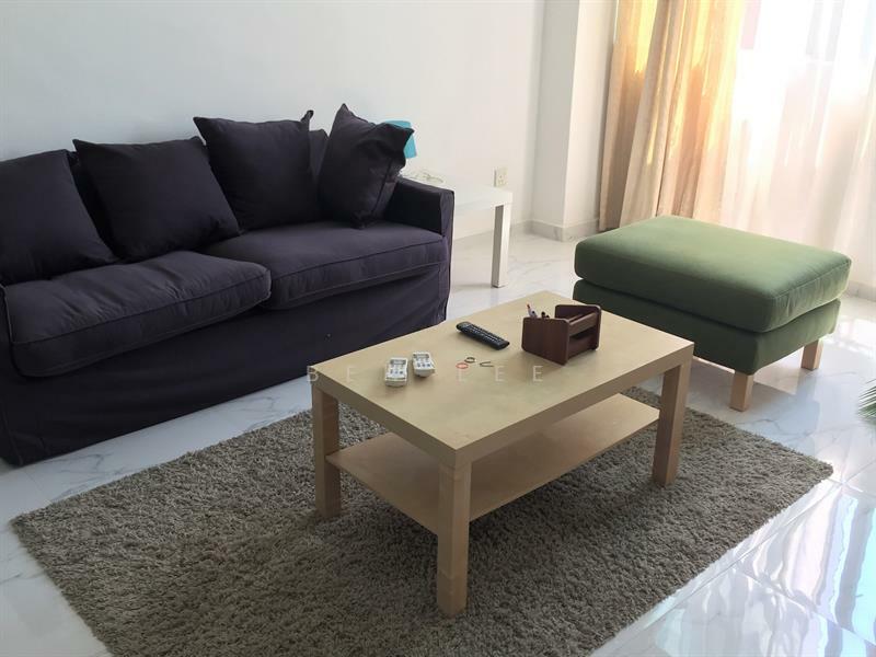 spacious living hall