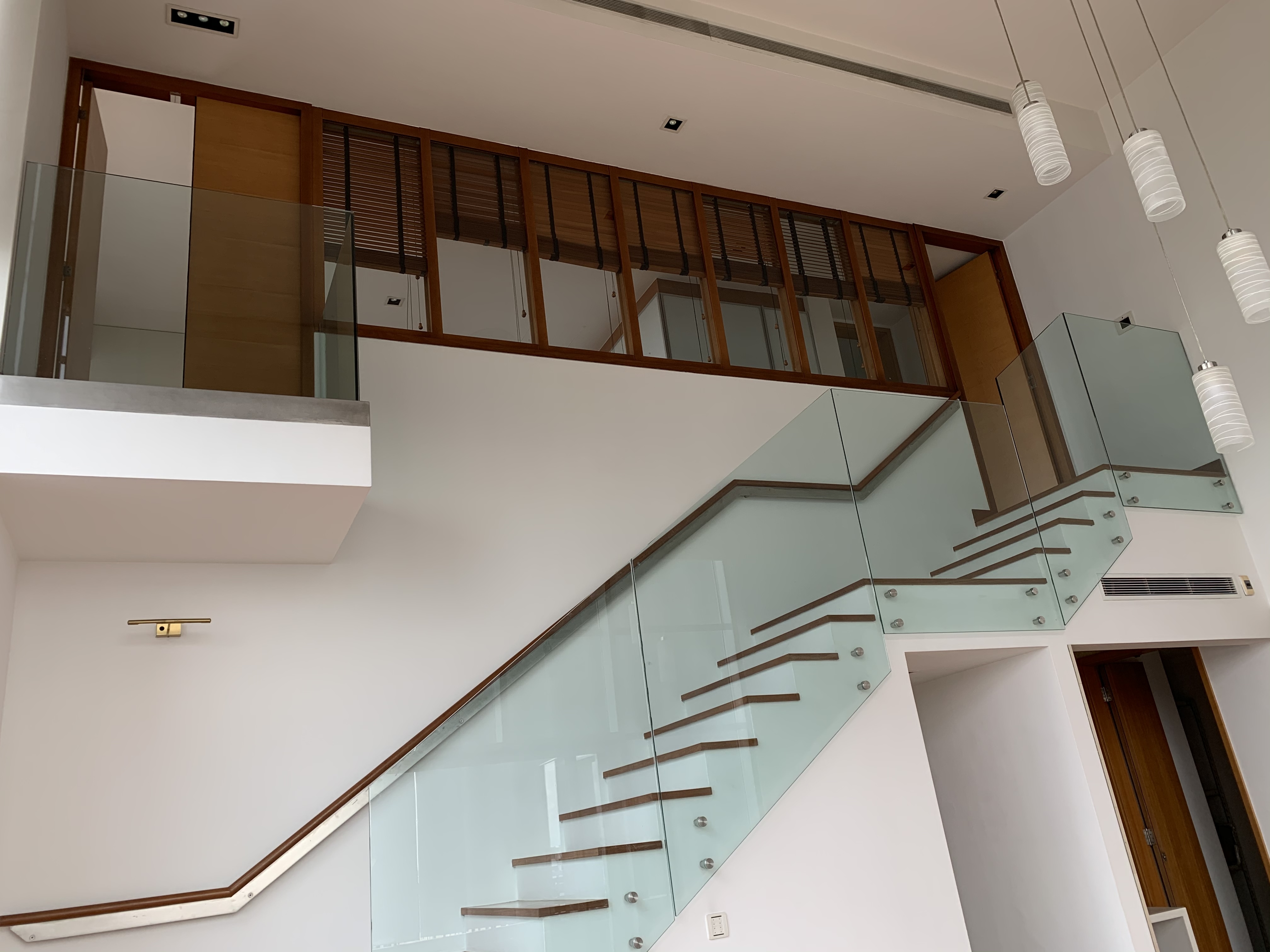 Stairs to master bedroom 