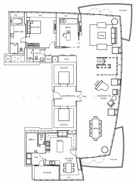 One Shenton, 1 Shenton Way, 4 Bedrooms, 5,640 sqft, Condominium For Rent, by Vivian Tan B L, 22193801 - PropertyGuru.com.sg