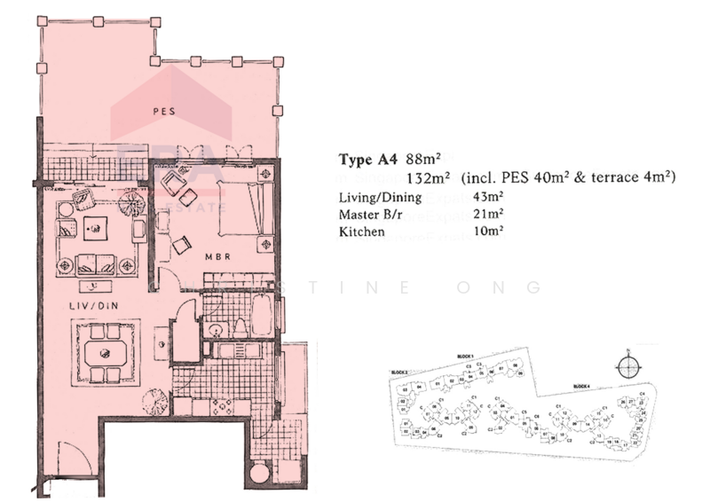 Pebble Bay, 130 Tanjong Rhu Road, 1 Bedroom, 1,421 sqft, Condominium For Rent, by Christine Ong, 22208573 - PropertyGuru.com.sg