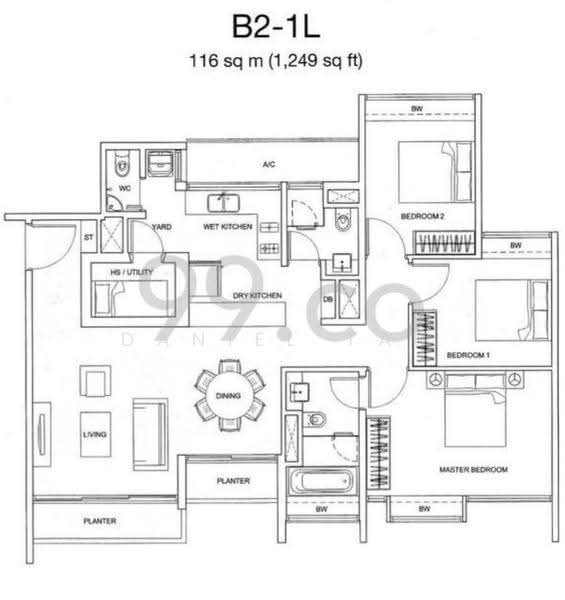 Botannia, 27 West Coast Park, Buona Vista / West Coast / Clementi New Town, 3 Bedrooms, 1,249 sqft, Condominium For Rent, by Daniel Tan, 22219064 - PropertyGuru.com.sg
